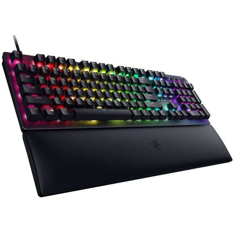 Клавіатура Razer Huntsman V2 Purple Optical Switch Black (RZ03-03931300-R3R1)