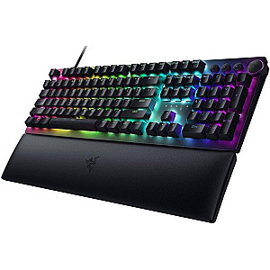 Клавіатура Razer Huntsman V2 Purple Optical Switch Black (RZ03-03931300-R3R1)