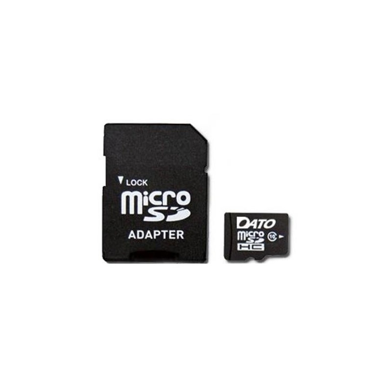 Карта пам`ятi MicroSDHC 8GB UHS-I Class 10 Dato + SD-adapter (DTTF008GUIC10)