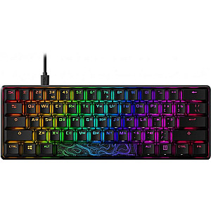 Клавіатура HyperX Alloy Origins 60 Red RGB Black (4P5N0AA)