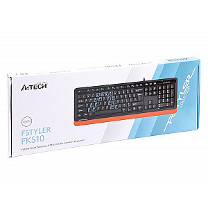 Клавіатура A4Tech Fstyler FKS10 Orange