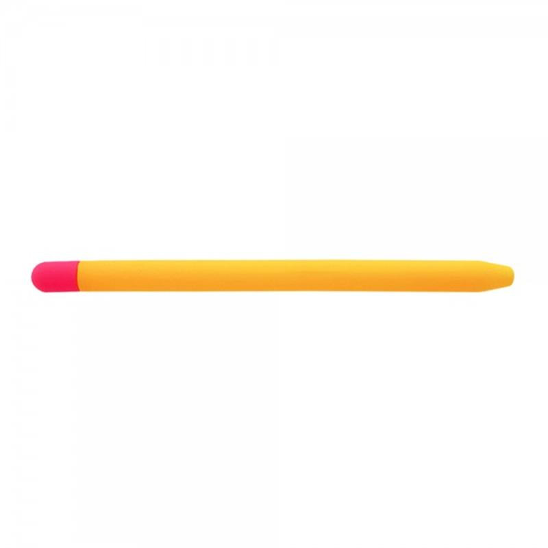 Чохол Goojodoq Matt 2 Golor TPU для стилуса Apple Pencil 2 Yellow/Pink (1005002071193896YP)