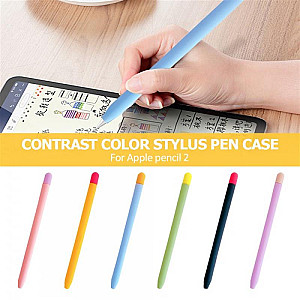 Чохол Goojodoq Matt 2 Golor TPU для стилуса Apple Pencil 2 Blue/Orange (1005002071193896BO)