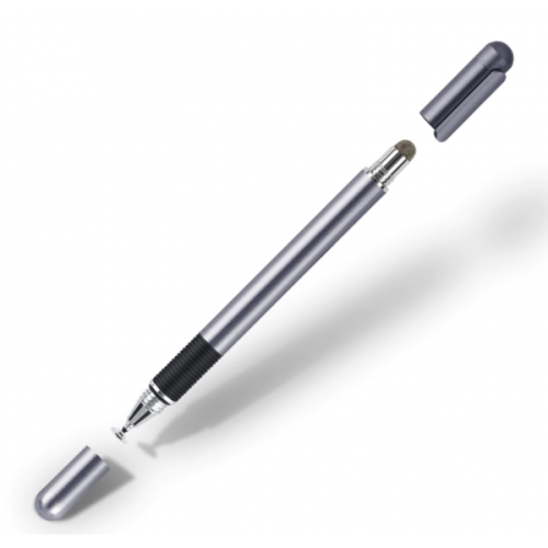 Стілус SK універсальний 2 в 1 Capacitive Drawing Point Ball Grey (1005001657604970G)