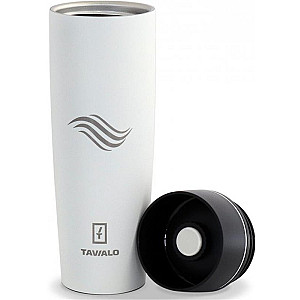 Термопляшка Tavialo 460 мл матовий білий + 2 ущільнювальних кільця (190460102)