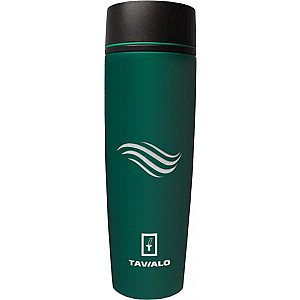 Термопляшка Tavialo 460 мл матовий зелений + 2 ущільнювальних кільця (190460108)