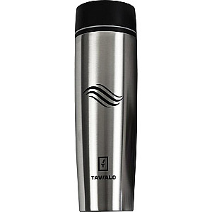Термопляшка Tavialo 460 мл металевий сріблястий + 2 ущільнювальних кільця (190460109)