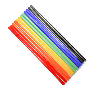 Клейові стрижні Stark 7,2*200 мм, 12 шт, кольорові (525072011)