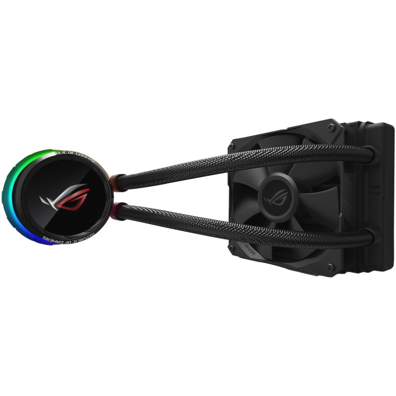 Система водяного охолодження Asus ROG Ryuo 1x120mm Aura OLED (90RC0010-M0UAY0)