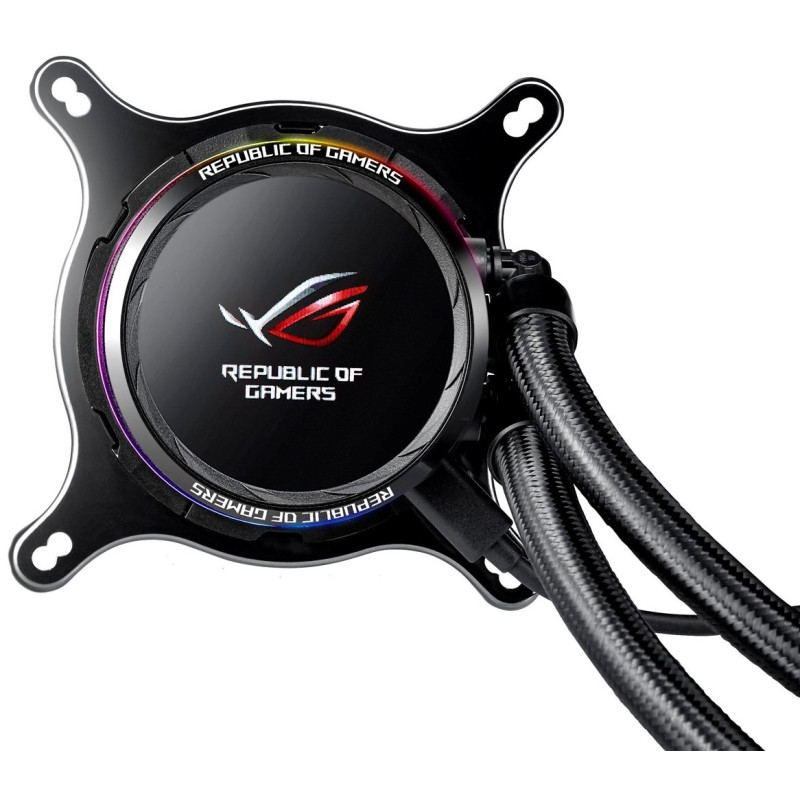 Система водяного охолодження Asus ROG Ryuo 1x120mm Aura OLED (90RC0010-M0UAY0)