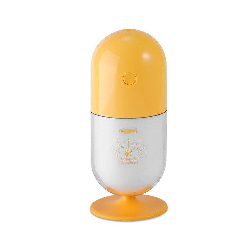 Зволожувач повітря Remax RT-A500 Capsule Mini Humidifier жовтий (6954851281870)