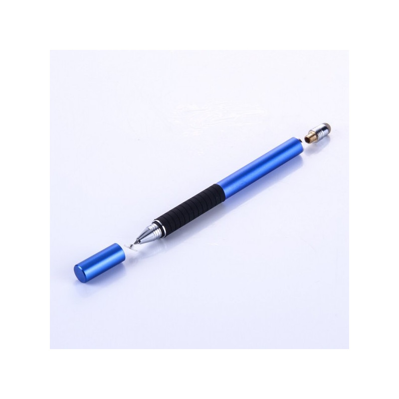 Стилус Goojodoq універсальний 2 в 1 Capacitive TPU Grip Blue (4000074017232BL)