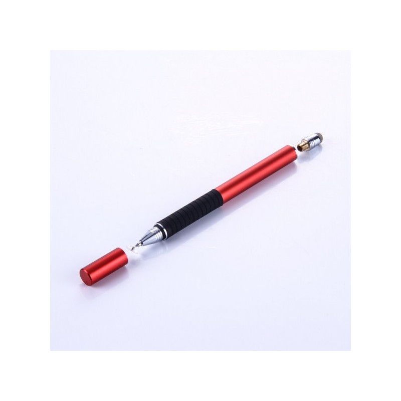 Стилус Goojodoq універсальний 2 в 1 Capacitive TPU Grip Red (4000074017232R)