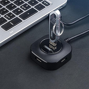 Концентратор USB 3.0 Remax RU-U8 Fonye 4хUSB3.0 Black (6954851296096)