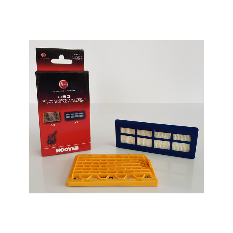 Набір фільтрів (передмоторний+вихідний) Hoover U63 