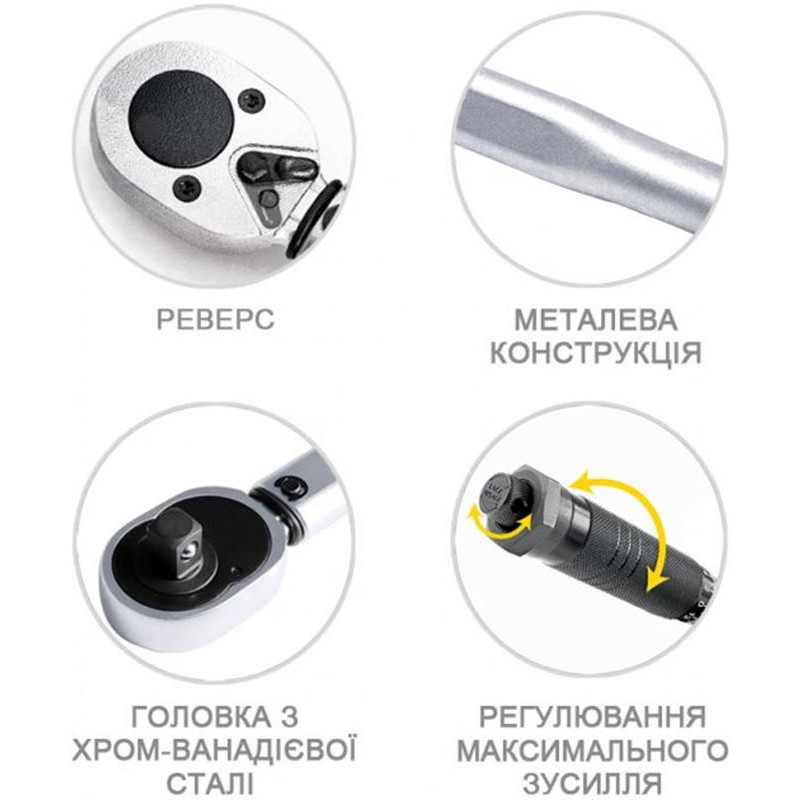 Ключ динамометричний S&R 465012210