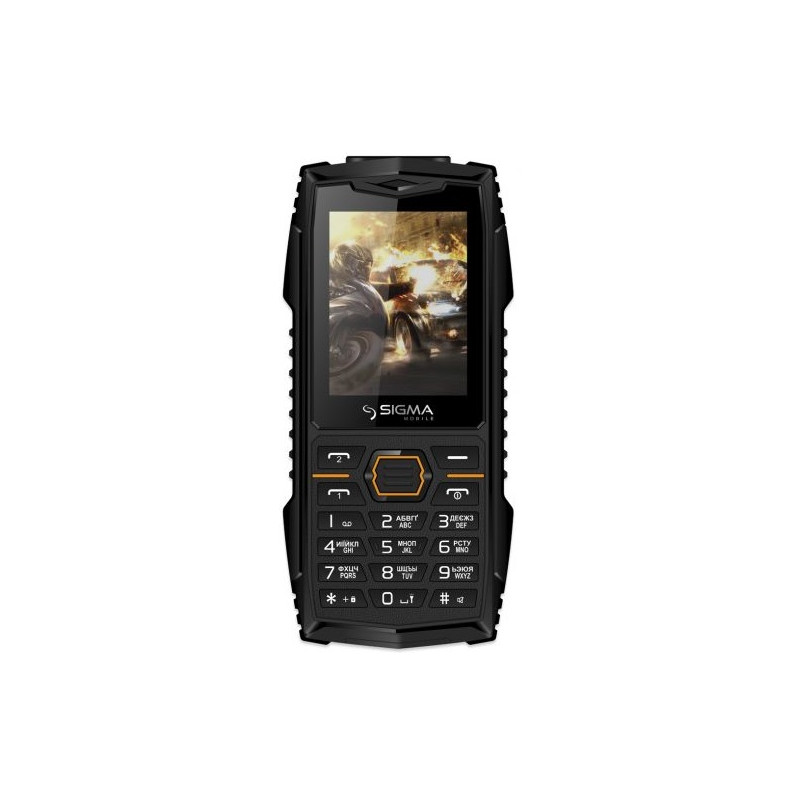 Мобільний телефон Sigma mobile X-treme AZ68 Dual Sim Black/Orange
