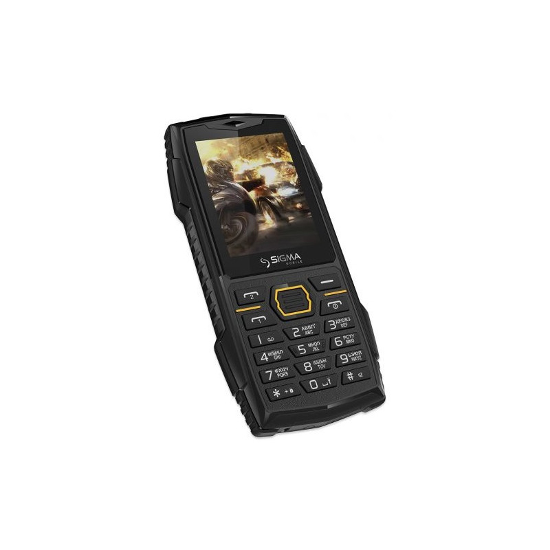 Мобільний телефон Sigma mobile X-treme AZ68 Dual Sim Black/Orange