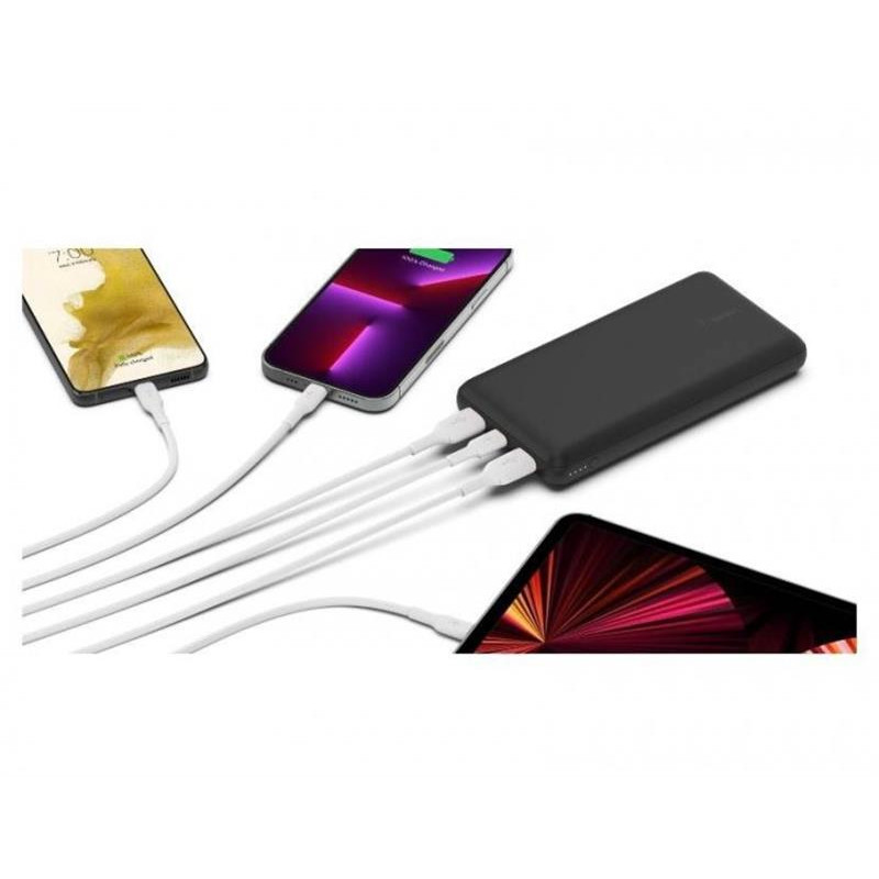 Універсальна мобільна батарея Belkin Boost Charge 15W 20000mAh Black (BPB012BTBK)
