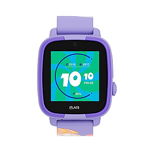 Дитячий телефон-годинник з GPS трекером Elari FixiTime Fun Lilac (ELFITF-LIL)