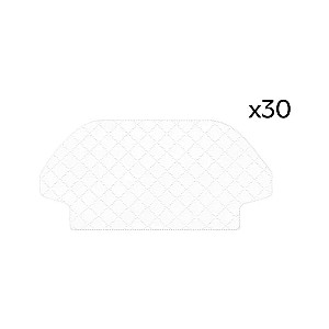 Одноразовi змiннi насадки для робота-пилососа Xiaomi Mi Robot Vacuum-Mop Disposable Mop Pad (для модели Mi Robot Vacuum 1C, 30 шт) (SKV4132TY)