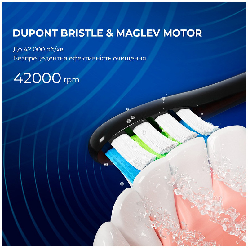 Розумна зубна електрощітка Oclean X Pro Aurora Purple (OLED) (Міжнародна версія) (6970810551464)
