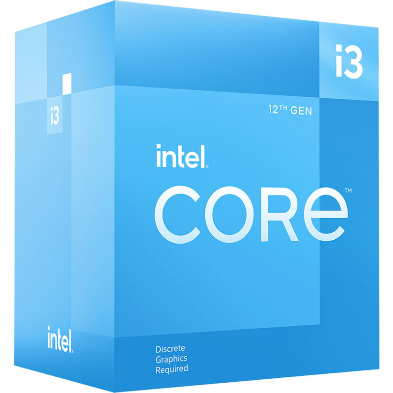 Процесор Intel Core i3 12100F 3.3GHz (12MB,  Alder Lake, 60W, S1700) Box (BX8071512100F)