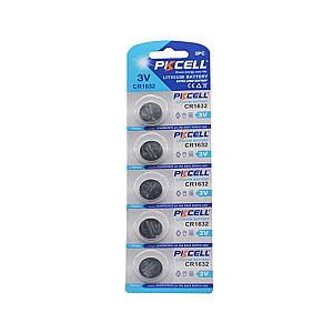 Батарейка PKCELL CR1632 BL 5шт (PC/CR1632/21801)