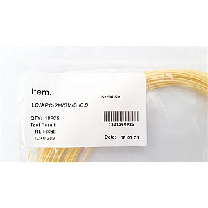 Пігтейл Abee LC/APC 2m, 0.9mm, G657A