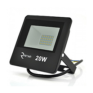 Прожектор вуличний Ritar (RT-FLOOD20A/02938) 20W, 24xSMD2835, IP65, 2000Lm, 6500K