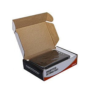 Зовнішня кишеня Frime SATA HDD/SSD 2.5 ", USB3.0, з функцією шифрування даних, Black (FHEE10025U30)