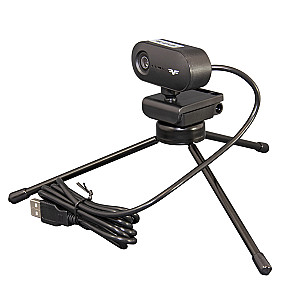 Веб-камера Frime FWC-007A FHD Black з триподом