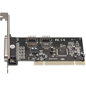 Контролер Frime MCS9865 (ECF-PCIto2S1PMCS9865.LP) PCI-2xRS232+1xLTP