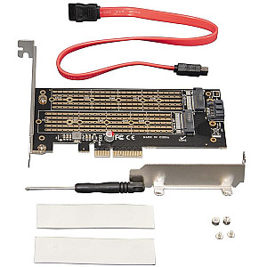 Контролер Frime (ECF-PCIE2.4sRAID002.LP) PCI-Eх2 RAID ESATAIII/SATAIII 6GBPS, 88SE9230