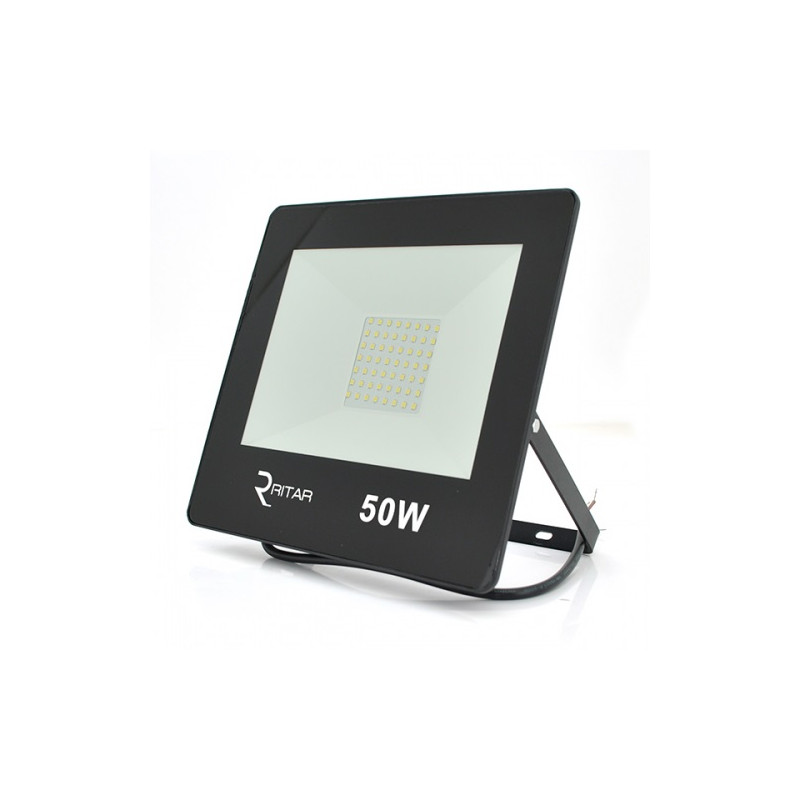 Прожектор вуличний Ritar (RT-FLOOD50A/02942) 50W, 56xSMD2835, IP65, 4000Lm, 6500K