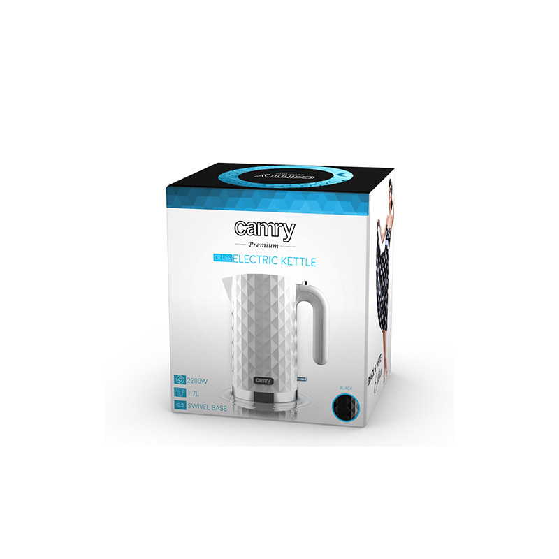 Електрочайник Camry CR 1269 White