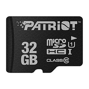 Карта пам`яті MicroSDHC 32GB UHS-I Class 10 Patriot LX (PSF32GMDC10)