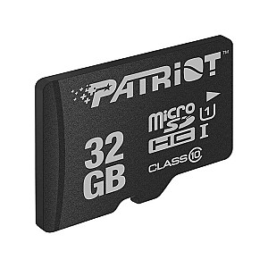 Карта пам`яті MicroSDHC 32GB UHS-I Class 10 Patriot LX (PSF32GMDC10)