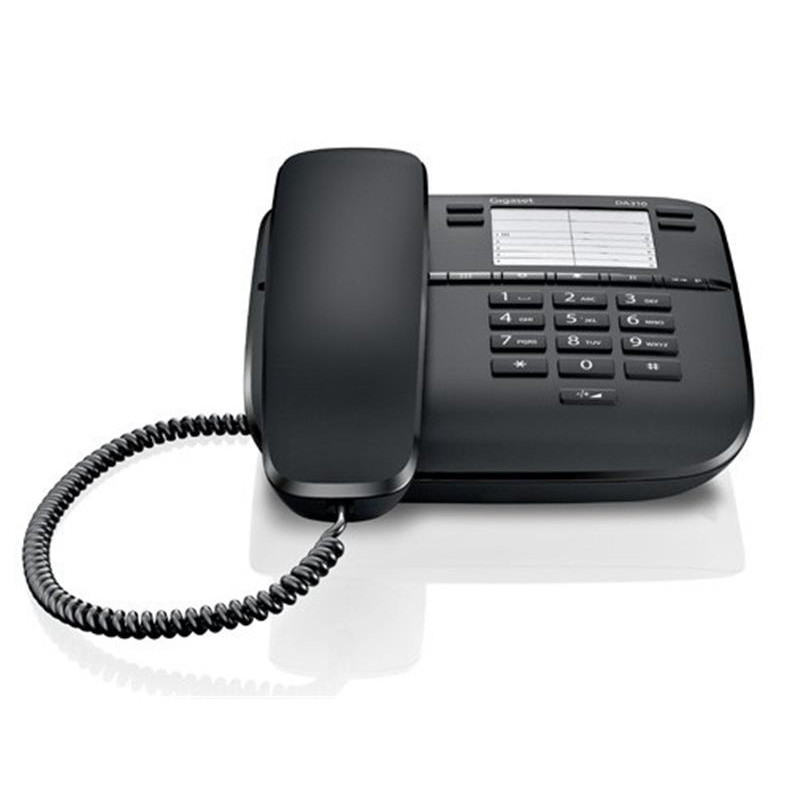 Провiдний телефон Gigaset DA310 Black (S30054-S6528-W101)