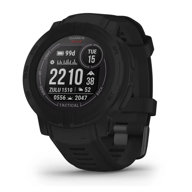 Смарт-годинник Garmin Instinct 2 Solar Tactical Black (010-02627-03)