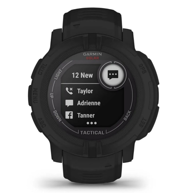 Смарт-годинник Garmin Instinct 2 Solar Tactical Black (010-02627-03)