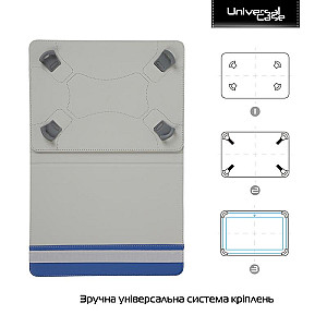 Чохол-книжка Armorstandart Silicone Hooks 10 Blue (ARM59079)