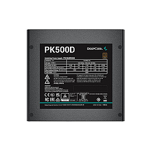 Блок живлення DeepCool PK500D (R-PK500D-FA0B-EU) 500W