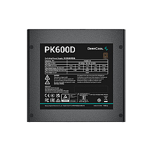 Блок живлення DeepCool PK600D (R-PK600D-FA0B-EU) 600W