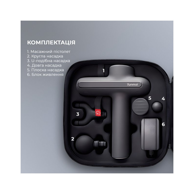 Масажер Yunmai Massage Gun Pro (YMFG-B563)