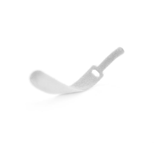 Стяжка на липучці Voltronic 12х150 мм White (06349)
