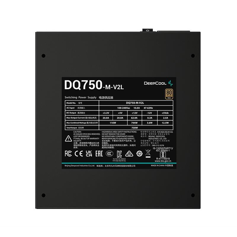 Блок живлення DeepCool DQ750-M-V2L (DP-GD-DQ750-M-V2L) 750W