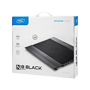 Охолоджуюча підставка для ноутбука DeepCool N8 Black 17"