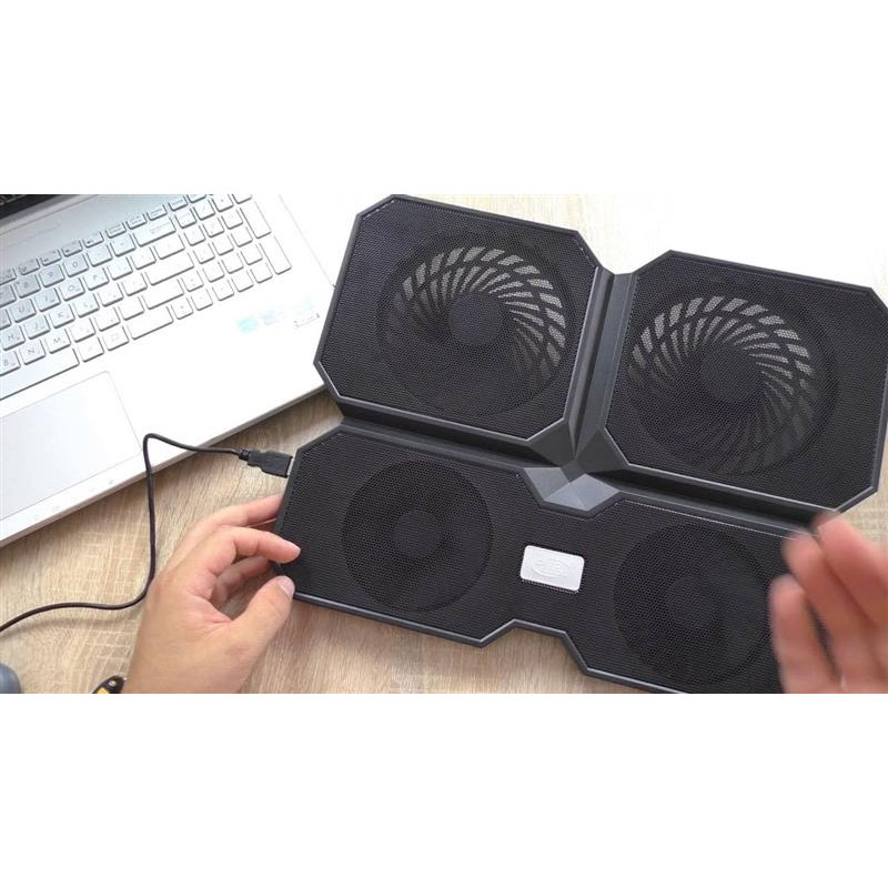 Охолоджуюча підставка для ноутбука DeepCool Multi Core X6 15.6"