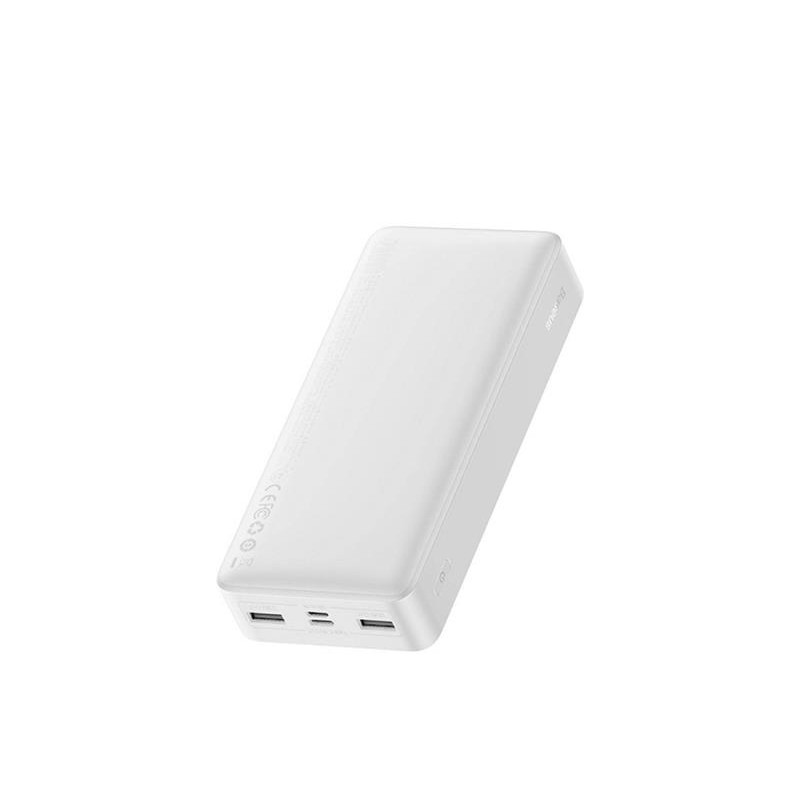 Універсальна мобільна батарея Baseus Bipow Digital Display 15W 20000mAh White (PPDML-J02) (1283126559204)